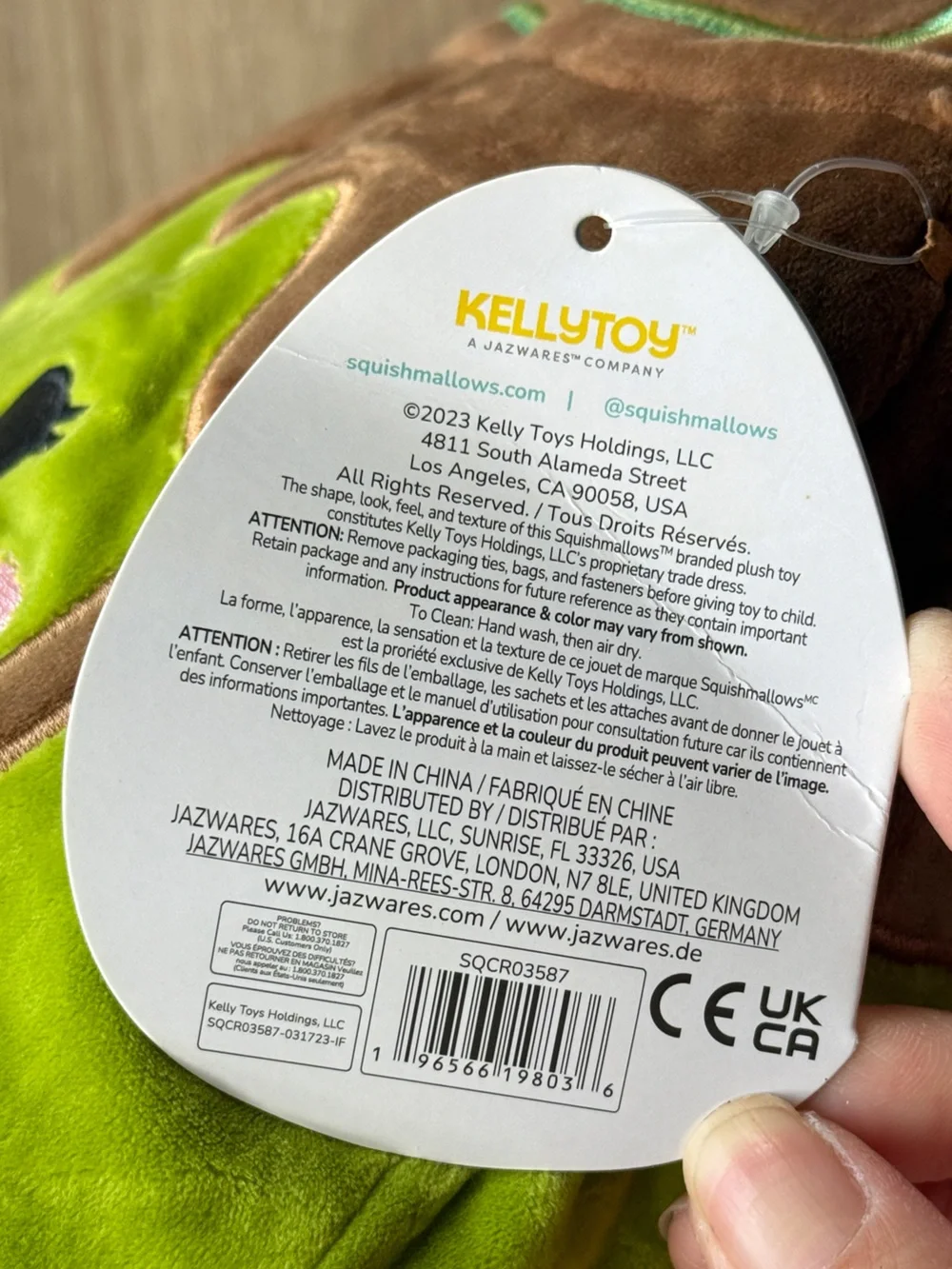 Squishmallows malta matcha